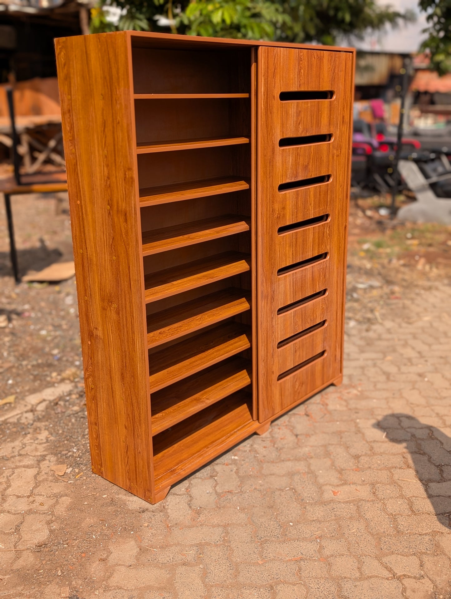 5 by 6 ft Shoe Rack (sliding doors)