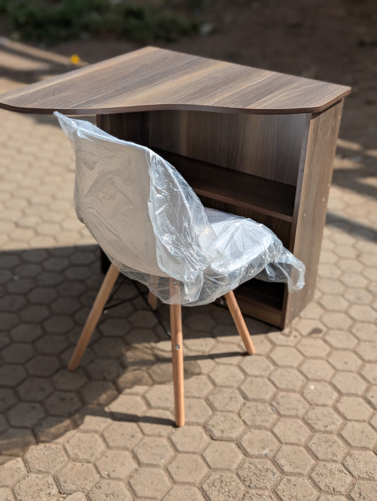 0.7 meters L shaped desk and Eames Chair