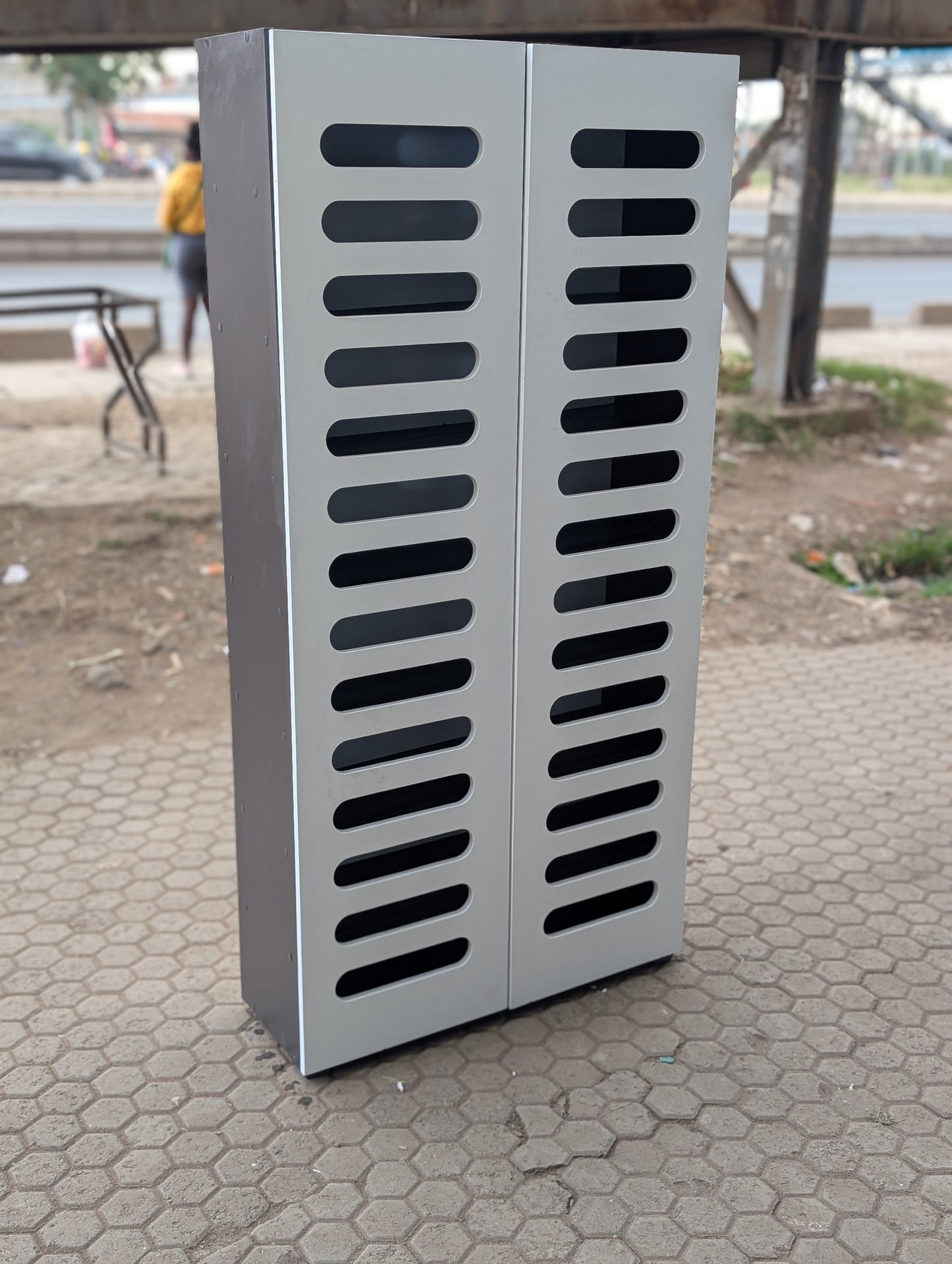 3 by 6 feet Shoe Rack Swinging doors