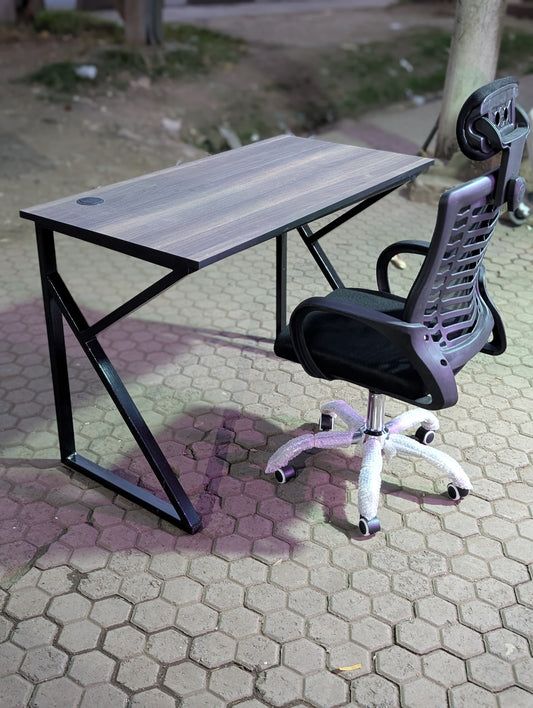 1.2 Meters Desk & Headrest Chair