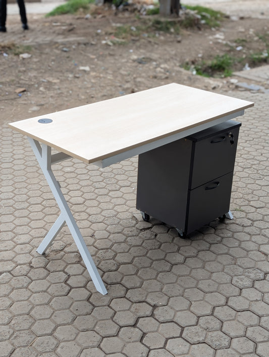 Desk + Movable Drawer